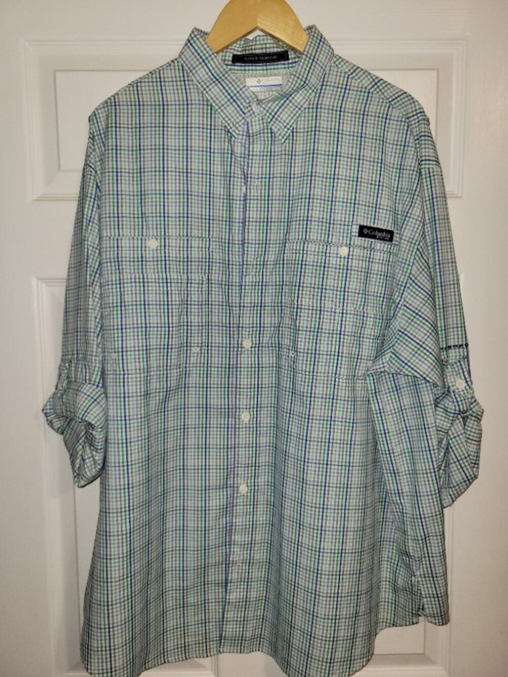 Columbia Super Tamiami LS Button Down Shirt (Men's XL)